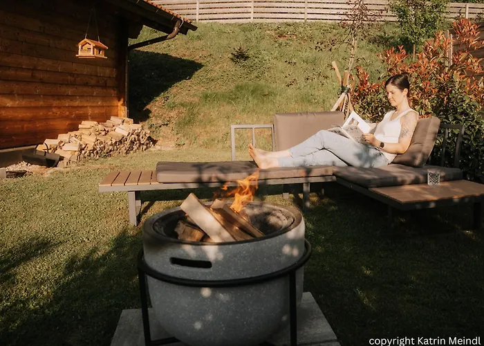 Apartman Paradieschen - Stilvolles Blockhaus Mit Kamin *